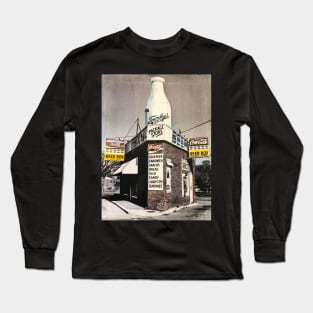 Townley Milk Bottle Building Long Sleeve T-Shirt